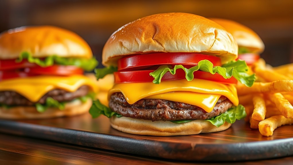 affordable diverse burger options