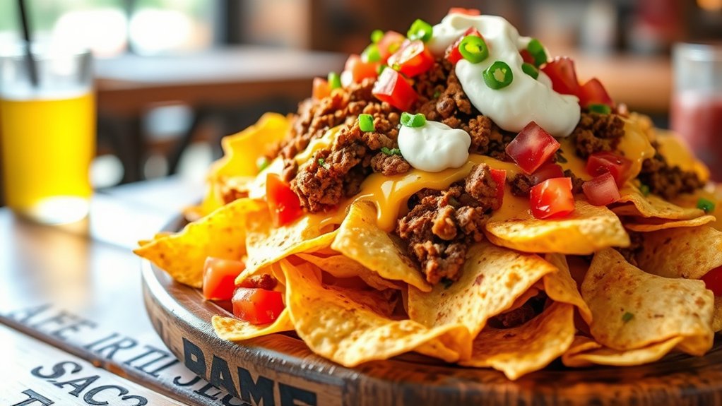 cheesy budget friendly nachos