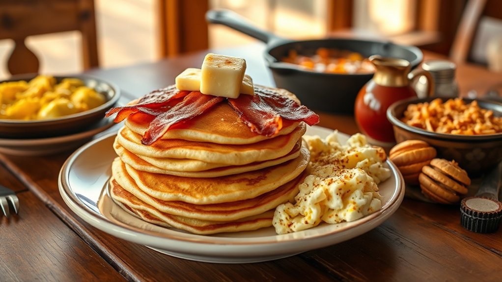 classic hearty breakfast options