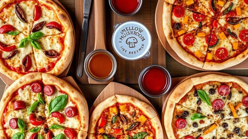 creative pizzas with perfect pairings