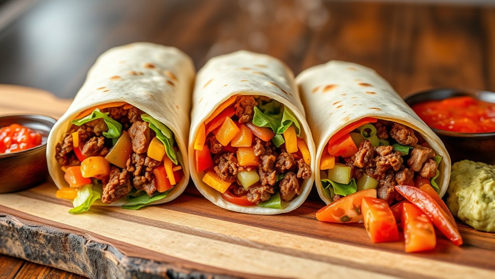 customizable flavorful hearty burritos