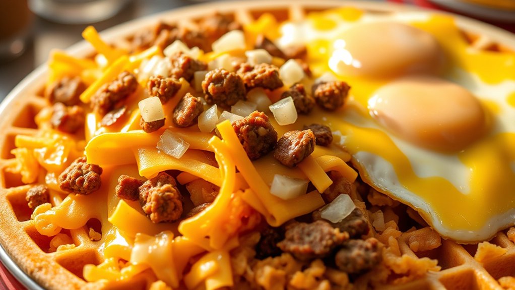 customizable savory breakfast combos