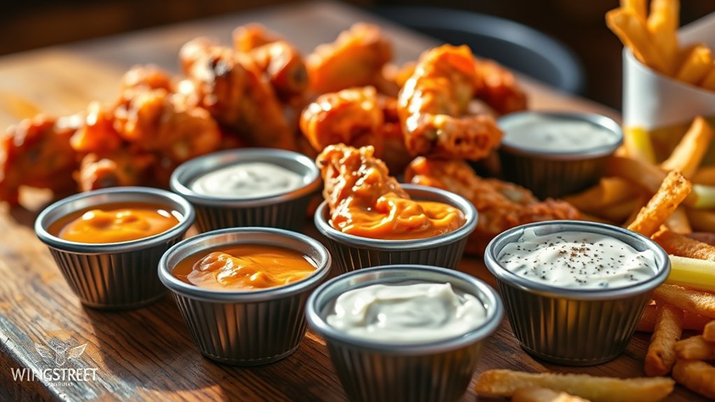 dips and sides pairings