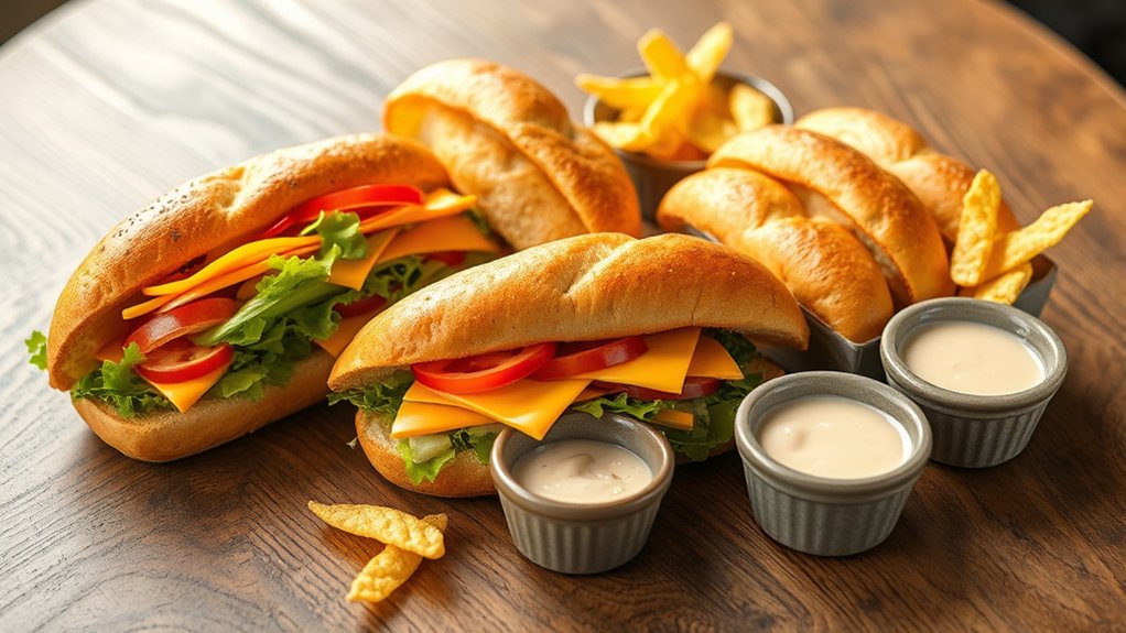 flavorful healthy sandwich options