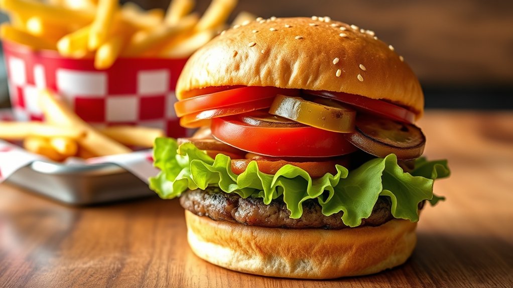 free customizable burger toppings