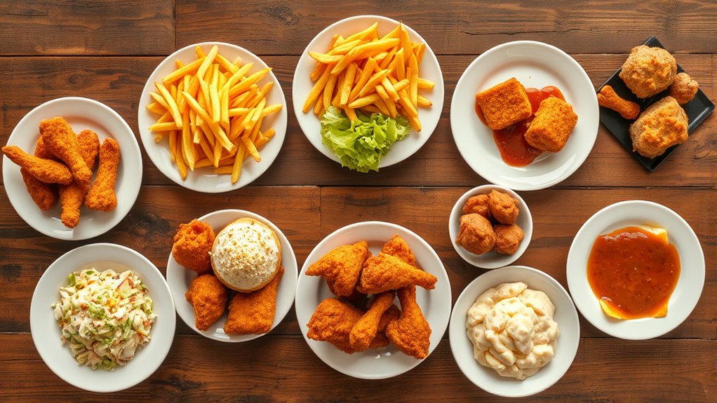 kfc menu item prices