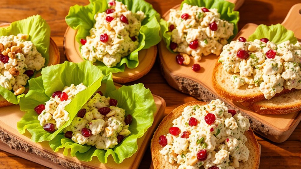 popular chicken salad selections