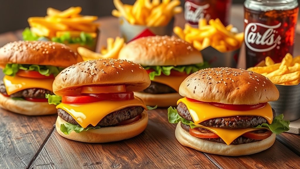 popular customizable burger options