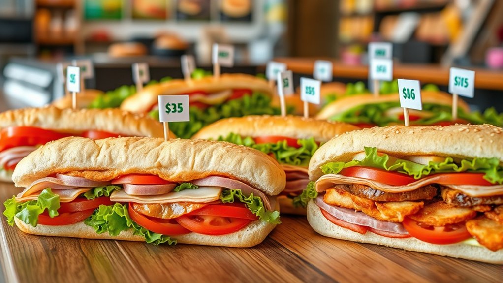 popular customizable nutritious sandwiches