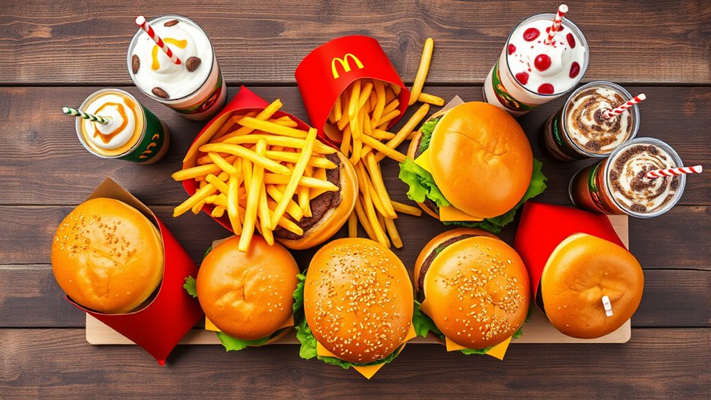 popular mcdonald s menu items