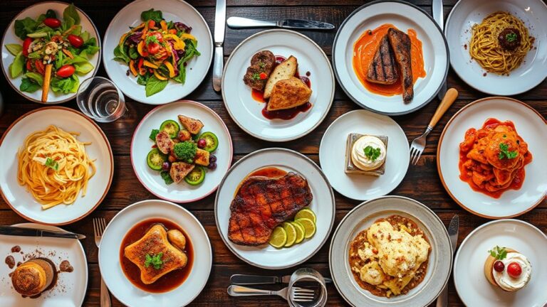 popular menu items prices