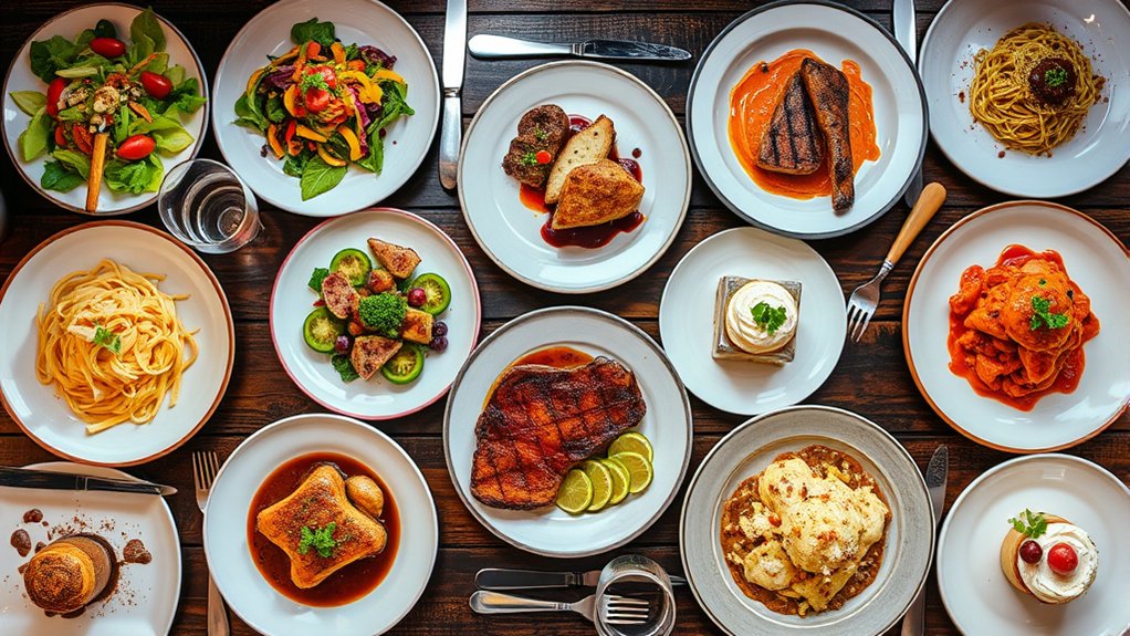 popular menu items prices