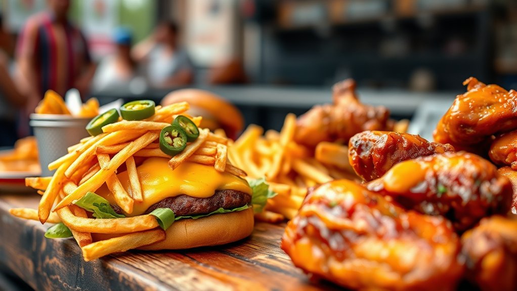 shareable customizable rally foods