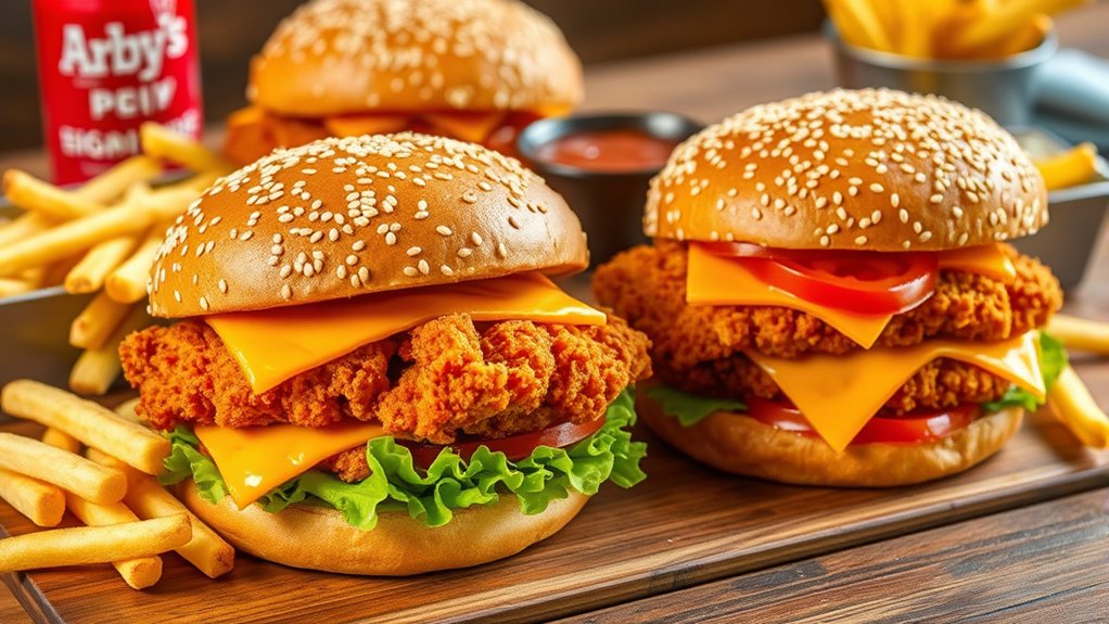 spicy signature sandwich varieties
