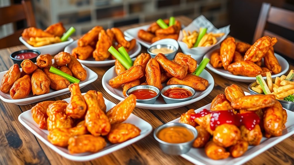 top buffalo wild wings options