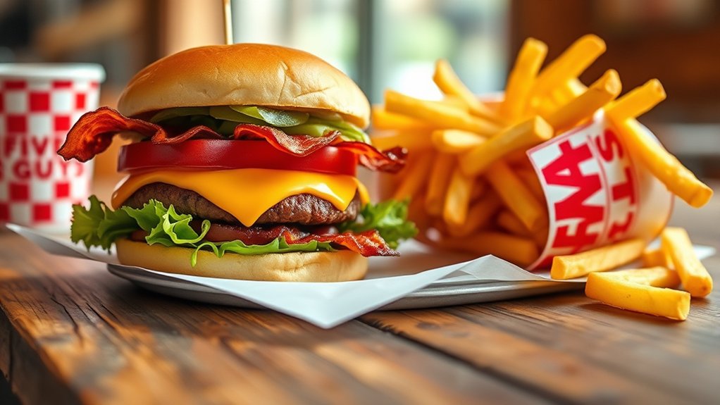 top burgers and prices