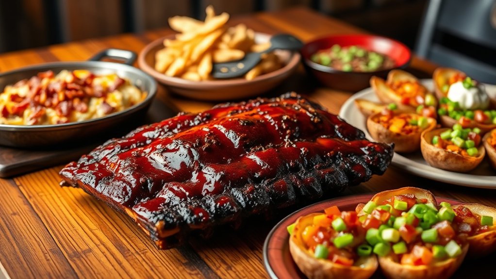 top entrees with sauces