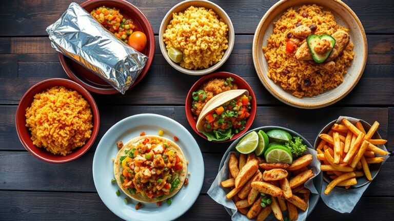 top free menu choices