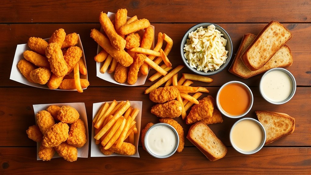top raising cane menu items
