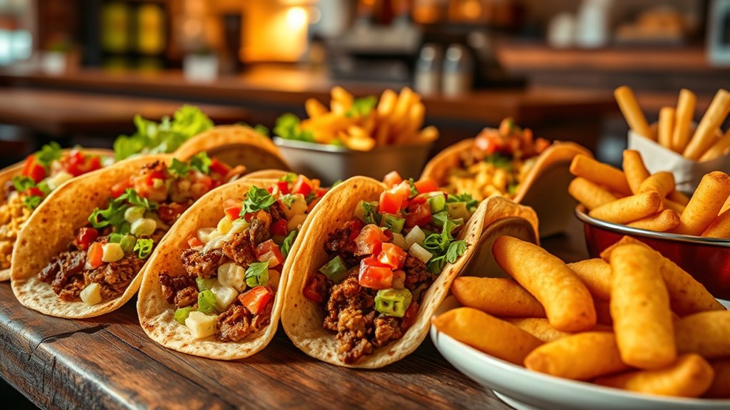 unique fusion taco specialties