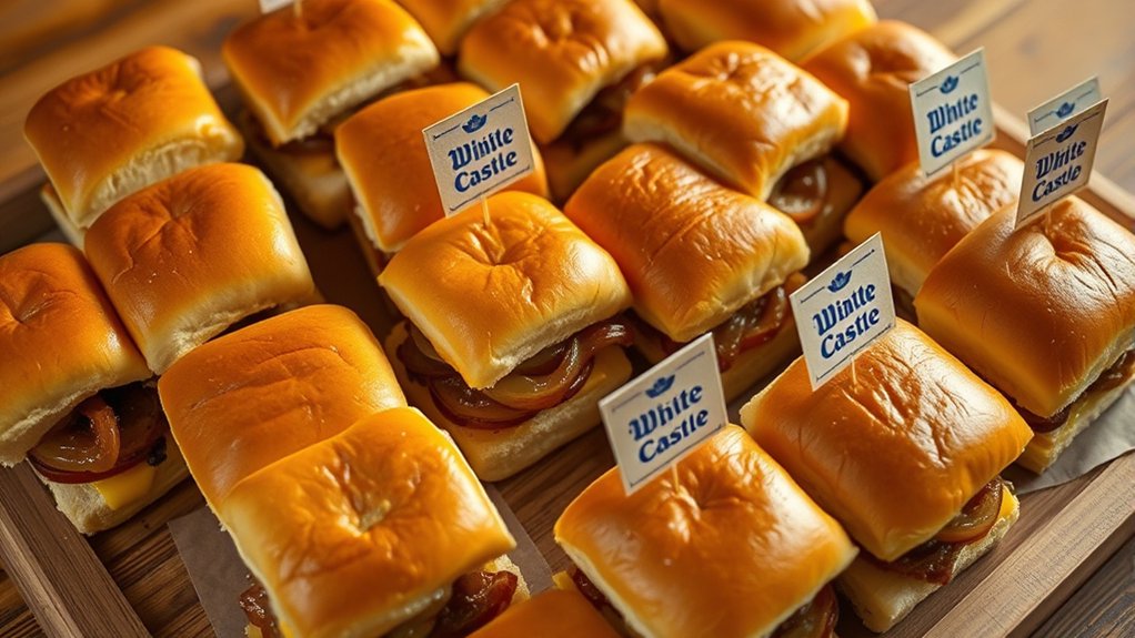 white castle sliders prices